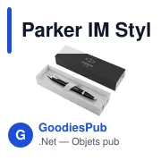 Stylo à bille personnalisable Parker IM avec logo - Miniature 6