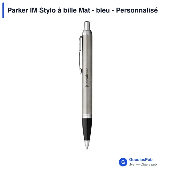 Stylo à bille personnalisable Parker IM avec logo - Image 2