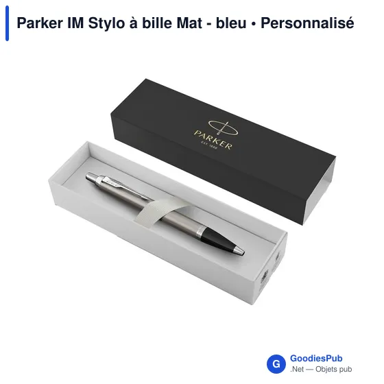 Stylo à bille personnalisable Parker IM avec logo - Image 3