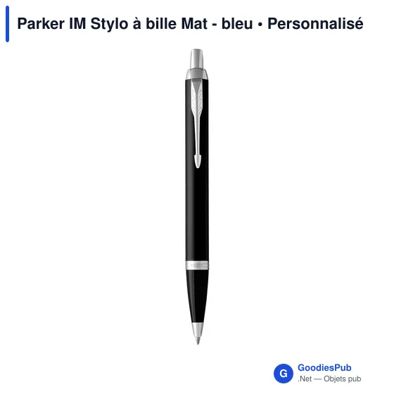 Stylo à bille personnalisable Parker IM avec logo - Image 5