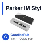 Stylo à bille personnalisable Parker IM avec logo - Miniature 7