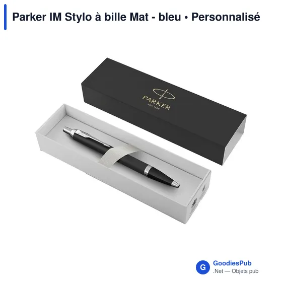 Stylo à bille personnalisable Parker IM avec logo - Image 7