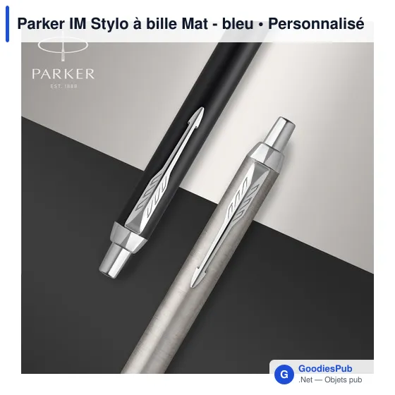 Stylo à bille personnalisable Parker IM avec logo - Image 8