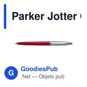 Parker Jotter Originals recyclés - Miniature 1
