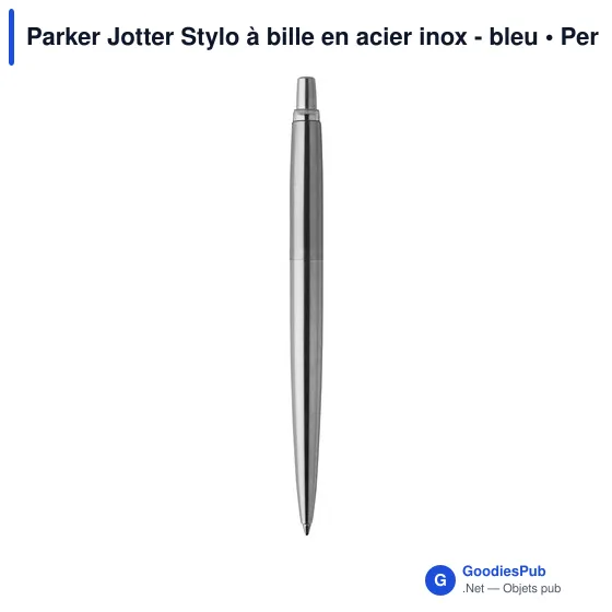 Stylo à bille personnalisable Parker Jotter avec logo - Image 3
