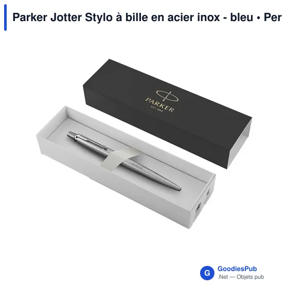 Stylo à bille personnalisable Parker Jotter avec logo - Image 4