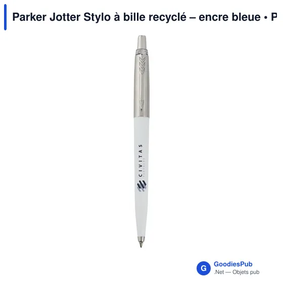 Stylo à bille personnalisable Parker Jotter avec logo - Image 5