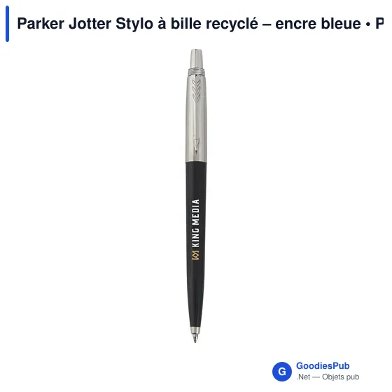 Stylo à bille personnalisable Parker Jotter avec logo - Image 9