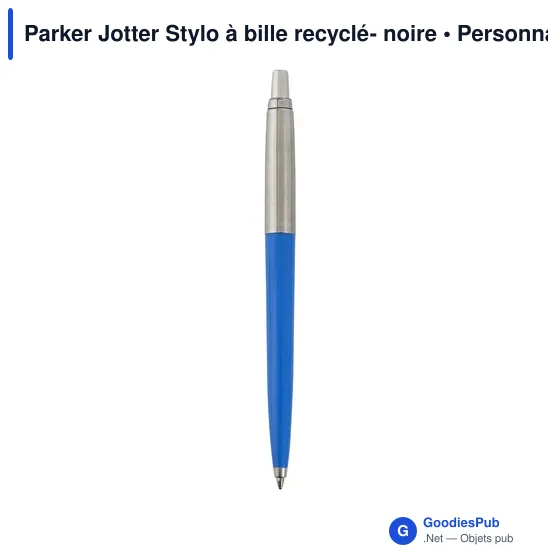 Stylo à bille personnalisable Parker Jotter avec logo - Image 11