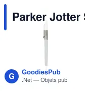 Stylo à bille personnalisable Parker Jotter avec logo - Miniature 6