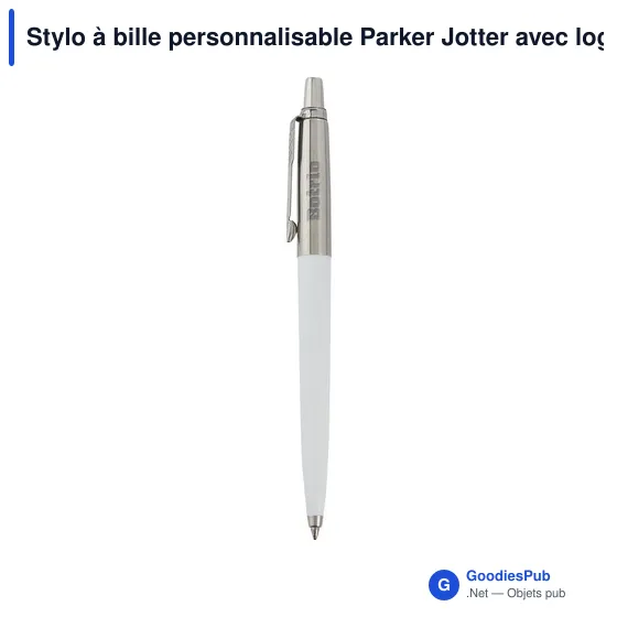 Stylo à bille personnalisable Parker Jotter avec logo - Image 6