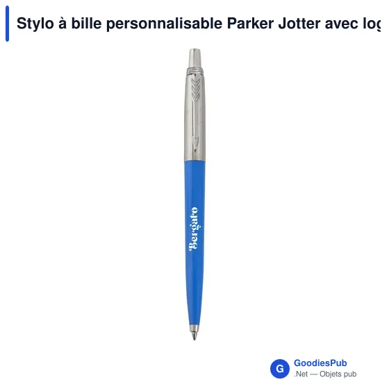 Stylo à bille personnalisable Parker Jotter avec logo - Image 9