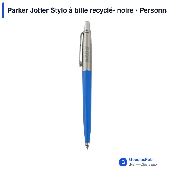 Stylo à bille personnalisable Parker Jotter avec logo - Image 10