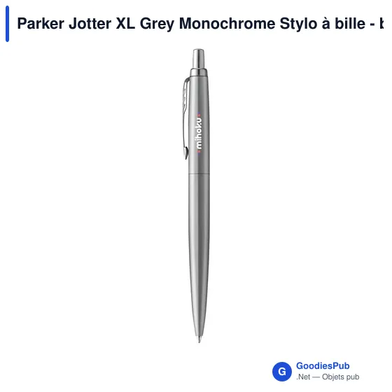 Stylo à bille personnalisable Parker Jotter XL avec logo - Image 2