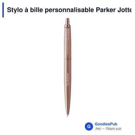 Stylo à bille personnalisable Parker Jotter XL avec logo