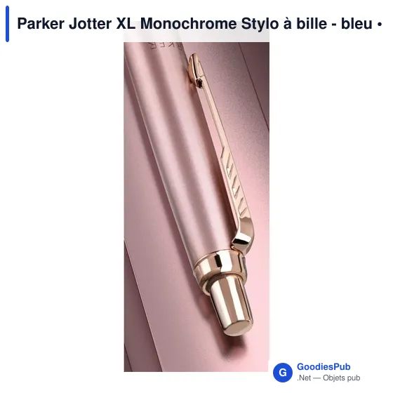 Stylo à bille personnalisable Parker Jotter XL avec logo - Image 6