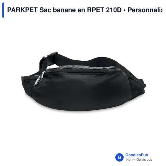 PARKPET Sac banane en RPET 210D - Image 2