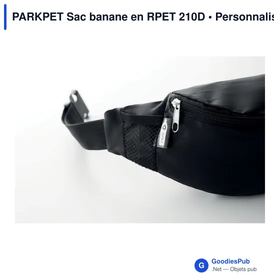PARKPET Sac banane en RPET 210D - Image 5