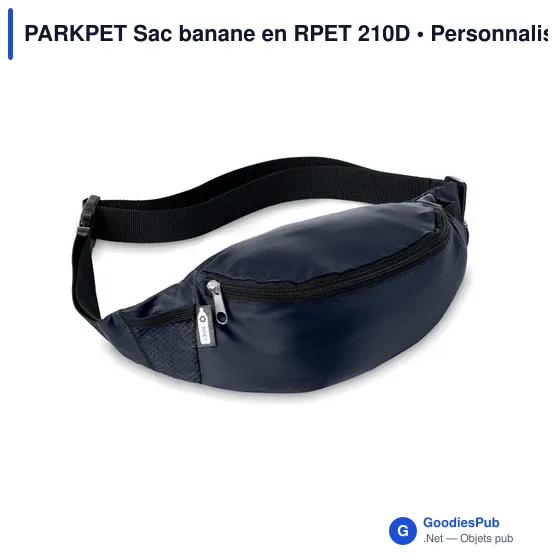 PARKPET Sac banane en RPET 210D - Image 6