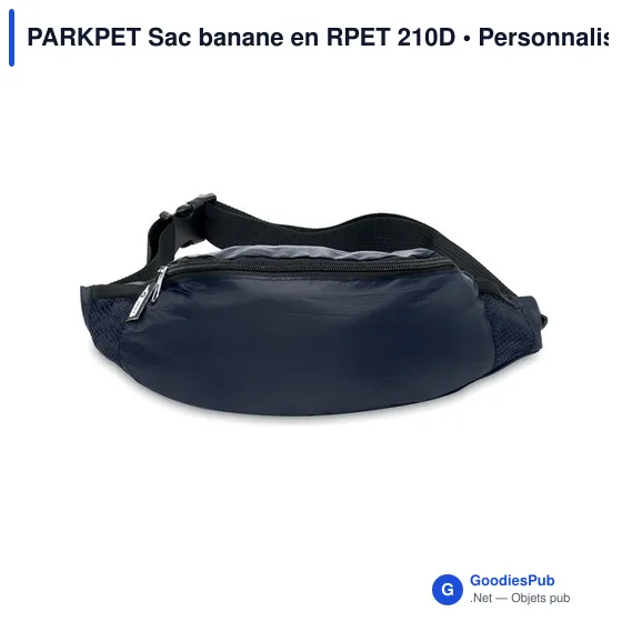 PARKPET Sac banane en RPET 210D - Image 7