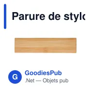 Parure de stylo bille et porte-mine personnalisable avec logo Darlene - Miniature 4