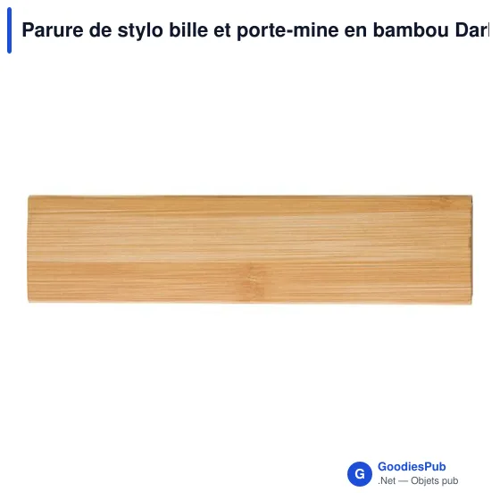 Parure de stylo bille et porte-mine personnalisable avec logo Darlene - Image 4