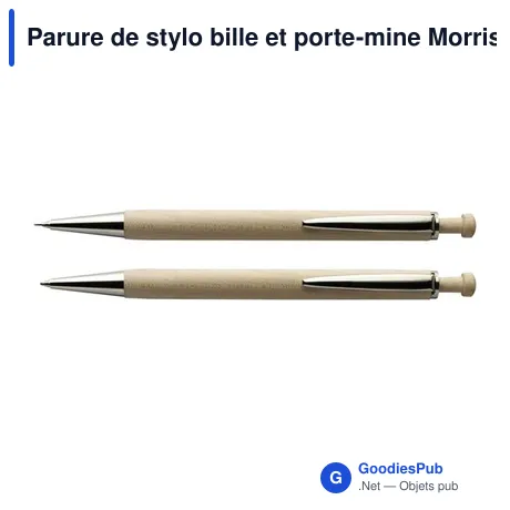 Parure de stylo bille et porte-mine Morris