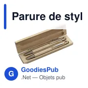 Parure de stylo bille et porte-mine Morris - Miniature 2