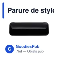 Parure de stylo bille et porte-mine personnalisable avec logo - Yolanda - Miniature 1