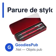 Parure de stylo bille et porte-mine personnalisable avec logo - Yolanda - Miniature 12