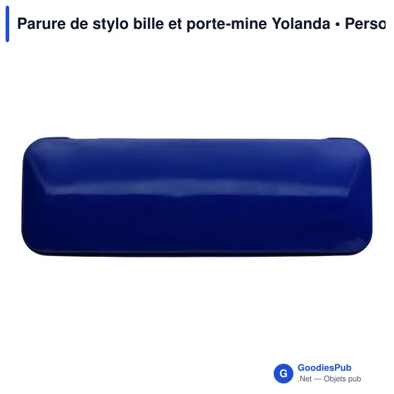 Parure de stylo bille et porte-mine personnalisable avec logo - Yolanda - Image 7