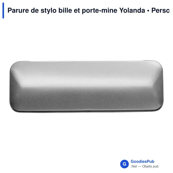 Parure de stylo bille et porte-mine personnalisable avec logo - Yolanda - Image 10