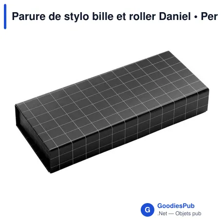 Parure de stylo bille et roller Daniel