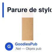 Parure de stylo bille et roller personnalisable avec logo - Fritz - Miniature 4
