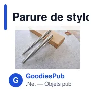 Parure de stylo bille et roller personnalisable avec logo - Fritz - Miniature 9