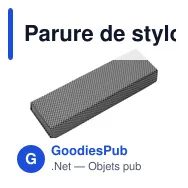 Parure de stylo bille et roller Ziva - Miniature 2