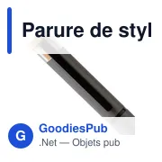 Parure de stylos en aluminium recyclé laqué Ilaria - Miniature 16