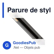 Parure de stylos en aluminium recyclé laqué Ilaria - Miniature 28