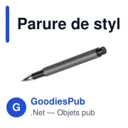 Parure de stylos en aluminium recyclé laqué Ilaria - Miniature 71