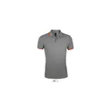 Variante gris chiné - PASADENA MEN POLO 200