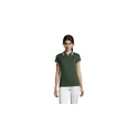 Variante vert forêt - PASADENA WOMEN polo femme 200g