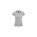 Variante gris - PASADENA WOMEN polo femme 200g