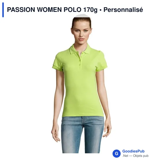 PASSION WOMEN POLO 170g - Image 10