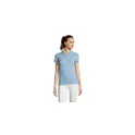 Variante bleu ciel pur - PASSION WOMEN POLO 170g