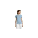Variante bleu ciel pur - PASSION WOMEN POLO 170g