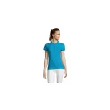 Variante bleu aqua - PASSION WOMEN POLO 170g