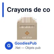 Crayons de couleur personnalisables en bois avec logo - Pastelli - Miniature 1