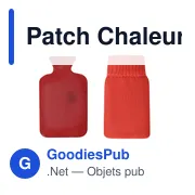 Patch chauffant personnalisé Grexar pour logo - objet publicitaire - Miniature 1