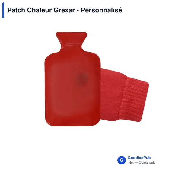 Patch chauffant personnalisé Grexar pour logo - objet publicitaire - Image 3
