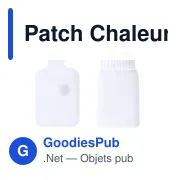 Patch chauffant personnalisé Grexar pour logo - objet publicitaire - Miniature 6